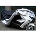 Docooler Motorcycle Bike Moped Scooter Cover Waterproof Rain UV Dust Prevention Dustproof Covering - XXL