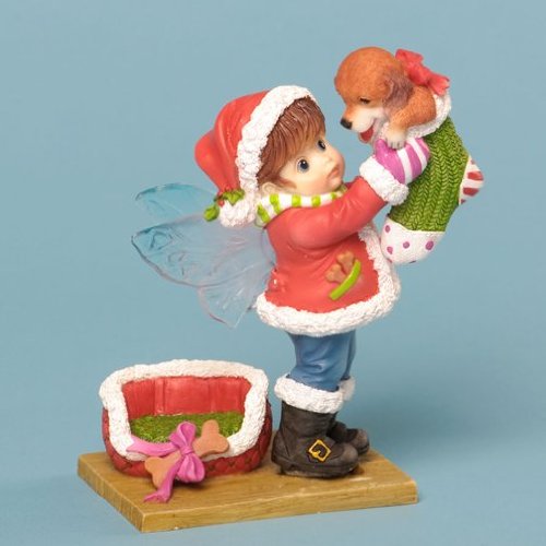 My Little Kitchen Fairies Christmas Puppy Suprise Fairie 2013