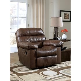 Memphis - Brown Rocker Recliner by Ashley Furniture by Ashley
