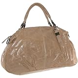 B Collective Glazed DIstressed Leather Satchel B Collective Glazed DIstressed Leather Satchel