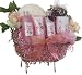 Pretty In Pink Aromatherapy Spa Set - Bath and Body Gift Basket