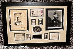 WILL ROGERS signed autographed photo letters trading card OKLAHOMA RARE - PSA/DNA Certified - Signed College Cards