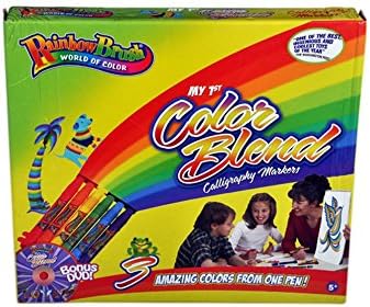 Rainbow Brush My 1st Color Blend Calligraphy Markers