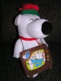 Family Guy Plush 8 Christmas Brian the Dog Gift Card Holder