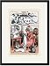 Black Framed/Matted Print 17x23, Puck Magazine: Occupation for the Grand Old Party Du...