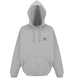 Michigan Wolverines NCAA Goalie Pullover Hooded Sweatshirt (Grey Heather)