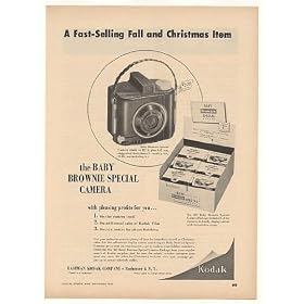 1948 Kodak Baby Brownie Special Camera Trade Print Ad