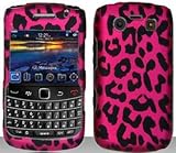 Pink Leopard Hard Snap On Case Cover Faceplate Protector for Blackberry Bol ....