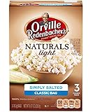 Orville Redenbacher's Gourmet Microwavable Popcorn, Natural Simply Salted, 3-3.3oz Count Boxes (Pack of 12)