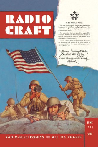 Canvas Print, Radio Craft: American Soldiers Stake the Flag - 20x30