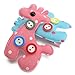 kilofly Pretty Girl Colorful Mix Hair Clips Value Pack [Set of 12 + Clip Holder]