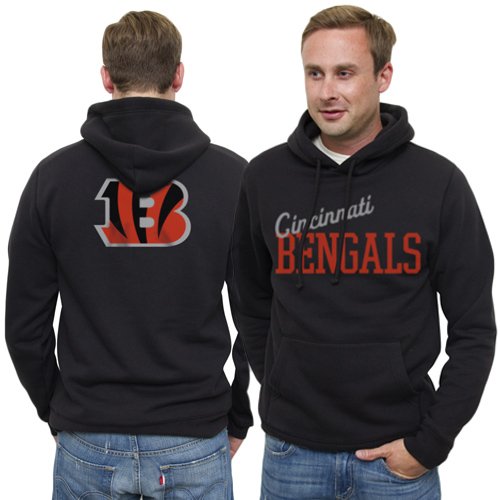 NFL Cincinnati Bengals Game Day Pullover Hoodie - Black (Medium) Amazon.com