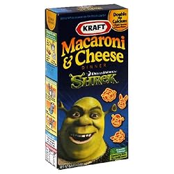 Kraft Shrek Macaroni & Cheese Dinner, 5.5-Ounce Boxes (Pack of 24)