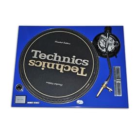 Blue Face Plate for Technics SL-1200 SL-1210 MK5 M3D Turntables by