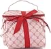 Lauren By Ralph Lauren Set of Three Cosmetic Bags, RED