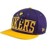 New Era Los Angeles Lakers Purple-Gold Marvel Iron Man 9FIFTY Snapback Adjustable Hat