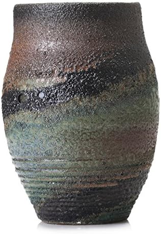 Oulaimu® Pottery Pots Planter Stoneware Jar Flower Vase Chinese Style Home Decoration