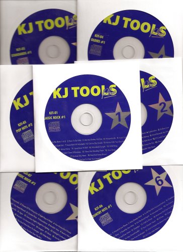 12 Disk Karaoke CDG KJ TOOLS Set 243 Songs Great Variety Pack