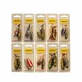 fishing lures hooks 10 packets / 20 LURES / FISH / SPINNERS / SPOONS