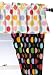LittleMissMatched Zany Black 63-Inch Drapes