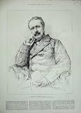 1884 MAJOR GENERAL CHARLES GORDON SOUTHAMPTON MAN