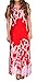 Peach Couture Exclusive Paisley Print Sleeveless Scoop Neck Beach Maxi Dress