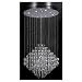 Crystal-Fantasy - 16 Light Chandelier Foyer Lighting Fixture - Polished Chrome - Egyptian 24 Percent Lead Crystal - B4507