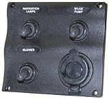 Seasense Marine 3 Way Switch Panel