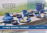 Wenzel 15 Piece Enamel Cookset