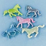 Pearlized Squishy Horses - 24 per unit