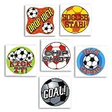 Temporary Soccer Tattoos (6 dz)