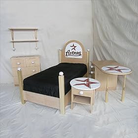 Sports Furniture Seattle Mariners Bedroom Set