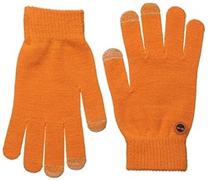 Timberland Men's Knit Magic Glove, Burnt Orange, One Size
