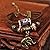 Winter's Secret Retro Brown Leather Rope Handmade Ceramic Elephant Pendant Adjustable Bell Bracelet