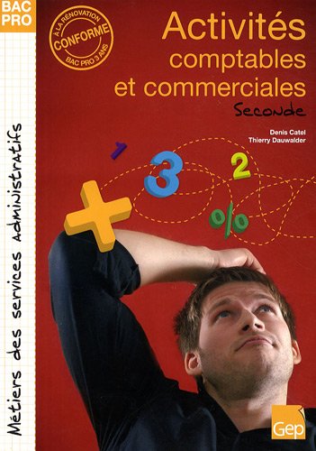 Activités comptables et commerciales 2e Bac pro