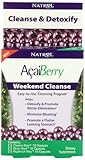Natrol Acaiberry Weekend Cleanse Capsules, 30 Count