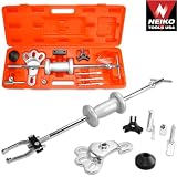 Professional-Grade Automotive Slide-Hammer Puller Set - Pulls Dents, Gears & Axles