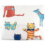 Primary Pets Printed Design Bathroom Bath Towel