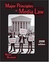 Major Principles of Media Law, 2008 Edition