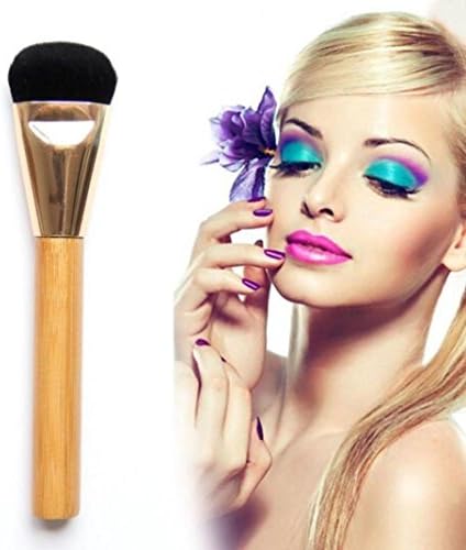 Cool7 1PC Wooden Multi-Function Blush Brush Foundation Makeup Tool