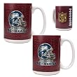 Seattle Seahawks NFL 2pc Gameball Ceramic Mug Set - Helmet logo by Great American Products
