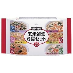 ヘルシーキユーピー 玄米雑炊 6食セット