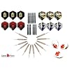 12 St�ck lose Steeldart - Spitzenqualit�t aus dem Hause GamePoint + 1 Satz GamePoint Flys