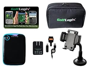 Golflogix Gps Smart Phone Membership And Ultimate Retail Accessory Kit