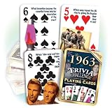 Flickback 1963 Trivia Playing Cards