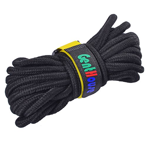 Gent House Japanese Clothing Bondage Rope Cotton Rope Role Fun Game Play Kit Black