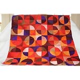 Circles and squares quilt (Drunkard's Path Variation) Kit
