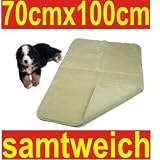 Heimtierdecke Haustierdecke Hundedecke Decke beige
