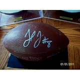 Julio Jones Signed Autographed Official Size NFL Wilson Football Alabama / Falcons