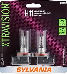 Sylvania H11 XV BP TWIN Xtravision Headlight, Pack of 2